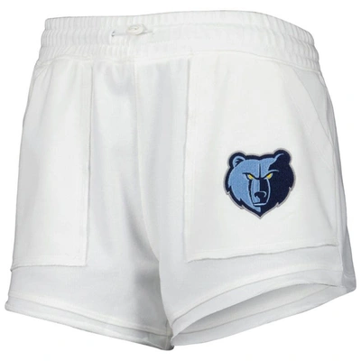 Shop Concepts Sport White Memphis Grizzlies Sunray Shorts