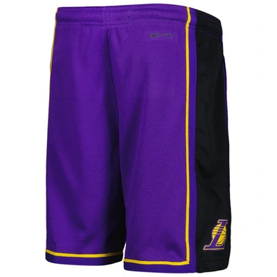 Shop Jordan Brand Youth  Purple Los Angeles Lakers Statement Edition Swingman Performance Shorts