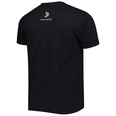 Shop Beast Mode Black  Hoops T-shirt