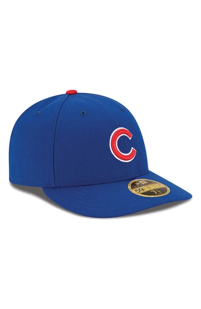 Shop New Era Royal Chicago Cubs Authentic Collection On Field Low Profile Game 59fifty Fitted Hat