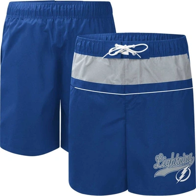 Shop Starter Blue Tampa Bay Lightning Freestyle Volley Swim Shorts