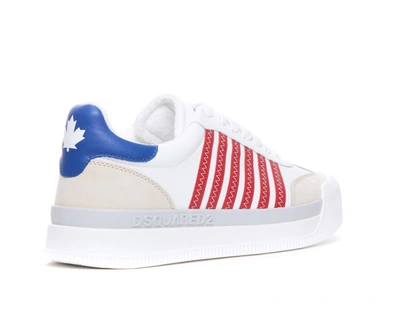 Shop Dsquared2 Sneakers In Bianco