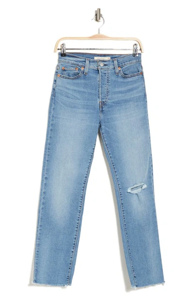 Shop Levi's® Wedgie Straight Leg Jeans In Night Sight