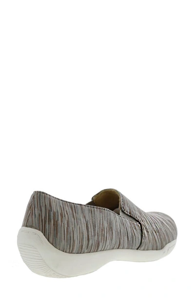 Ros Hommerson Carmela Flat In Taupe Multi Fabric