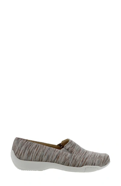 Ros Hommerson Carmela Flat In Taupe Multi Fabric