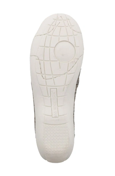 Ros Hommerson Carmela Flat In Taupe Multi Fabric