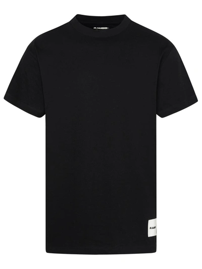 Shop Jil Sander 3 Cotton T-shirt Set In Multicolor
