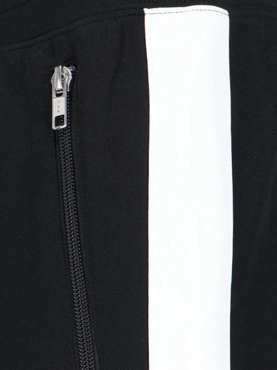 Polo Ralph Lauren Straight Trousers With Elastic Waistband And Side Stripe In Black