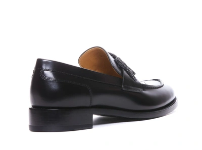 Shop René Caovilla Flat Shoes In Black