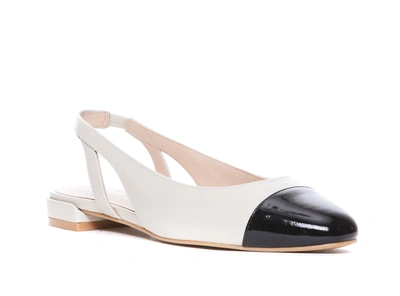 Shop Stuart Weitzman Flat Shoes In Bianco