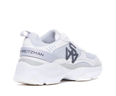 Shop Stuart Weitzman Sneakers In Grey