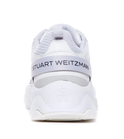 Shop Stuart Weitzman Sneakers In Grey