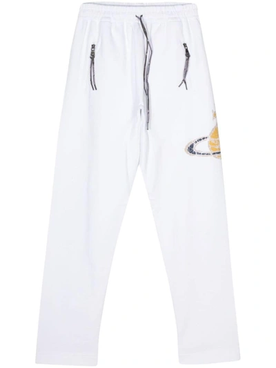 Shop Vivienne Westwood Trousers In White