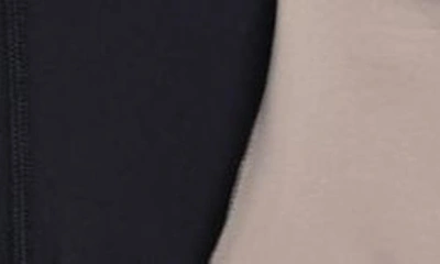 90 Degree By Reflex 2-pack Lux Crossover High Waist Bike Shorts In Satellite/ Black