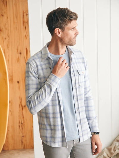 Shop Faherty Legend&trade; Sweater Shirt In Spring Dew Plaid