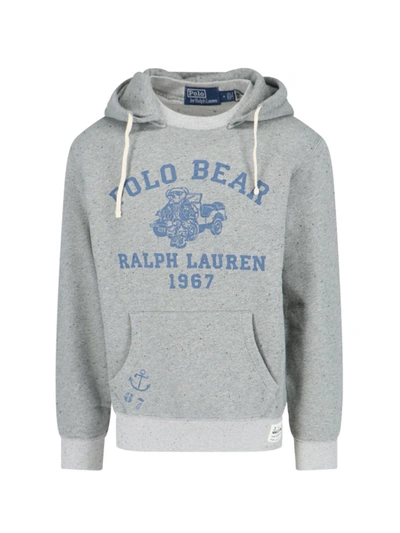 Shop Polo Ralph Lauren Sweaters In Grey