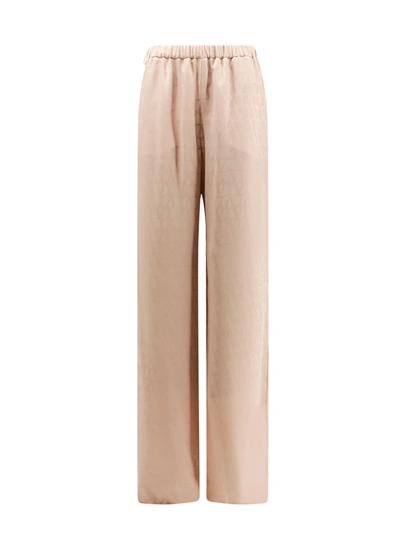 Shop Valentino Toile Iconogrphe Silk Trouser