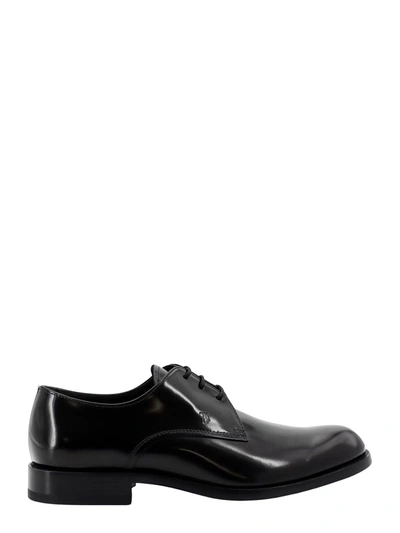 Shop Tod's Patent Leather Lace-up Shoe