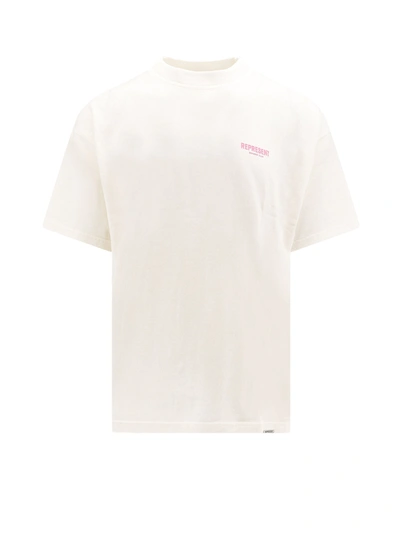 Shop Represent Cotton T-shirt With Logo
