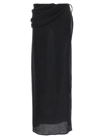 Shop Magda Butrym 03 Skirts In Black