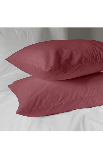 Shop Pg Goods Luxe Soft & Smooth Pillowcase 2-piece Set In Plum