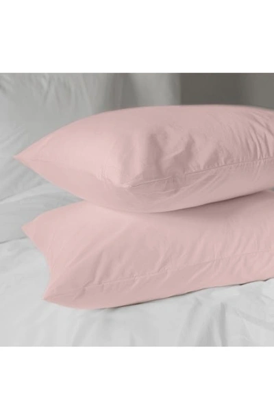 Shop Pg Goods Luxe Soft & Smooth Pillowcase 2-piece Set In Light Pink