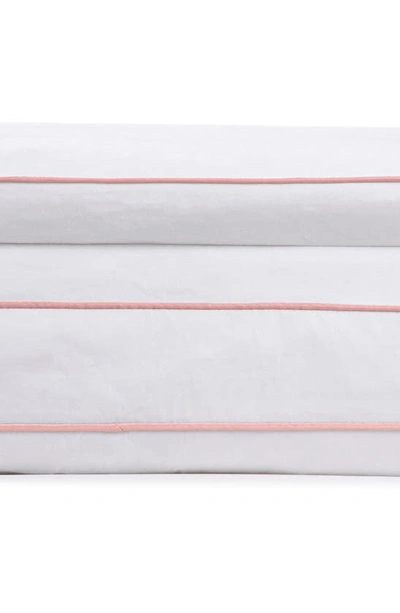 Pg Goods Down Top Feathered Alternative Mattress Pad In White
