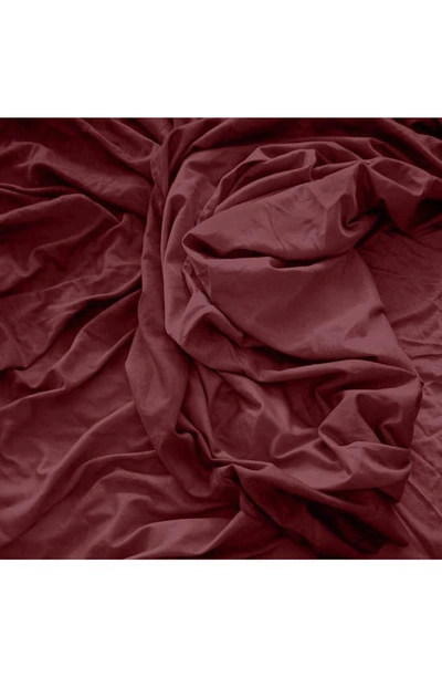 Pg Goods Pillow Gal Luxe Soft & Smooth 6-piece Sheet Set In Plum
