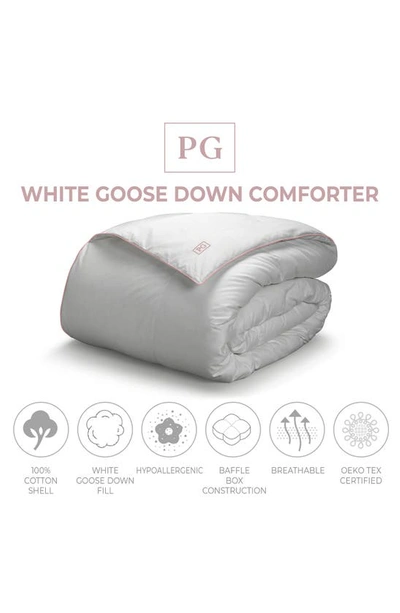 Shop Pg Goods Goose Down Comforter In White