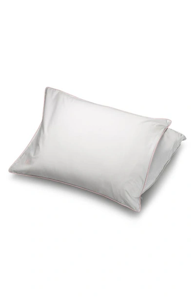 Shop Pg Goods Set Of 2 Cotton Cool Pillow Covers In White