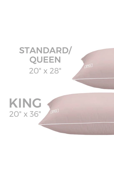 Pg Goods Pillow Gal Firm Density Side/back Sleeper Pillow In Pink