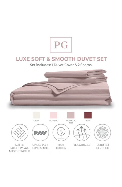 Shop Pg Goods Classic Cool & Crisp Cotton Pillow Case 2-piece Set In Pg Pink