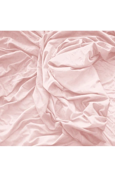 Pg Goods Pillow Gal Classic Cool Crisp & Cotton Duvet & Pillow Sham 3-piece Set In Light Pink