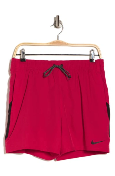 Shop Nike Volley Swim Trunks In University Red