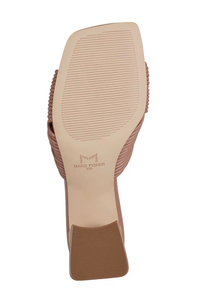 Shop Marc Fisher Ltd Cherrie Slide Sandal In Medium Natural