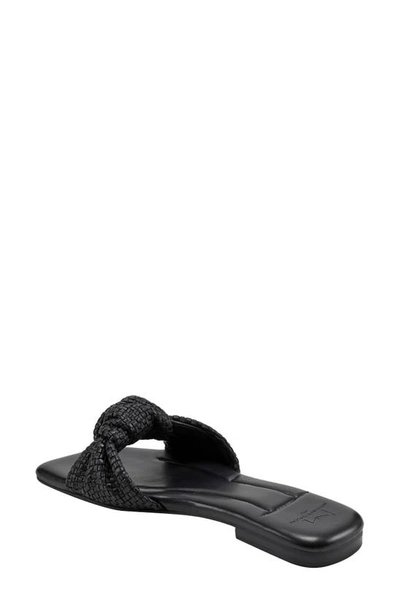 Shop Marc Fisher Ltd Marlon Slide Sandal In Black 001