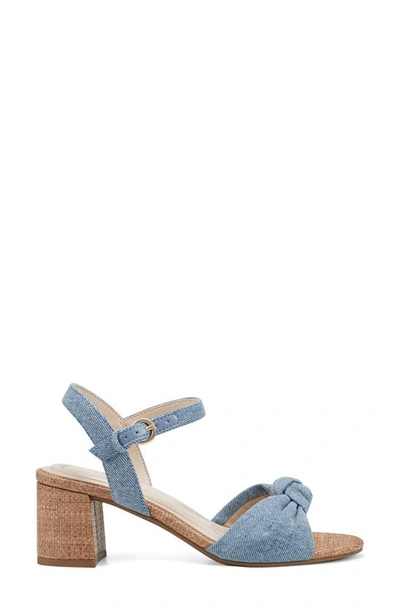 Shop Easy Spirit Danica Ankle Strap Sandal In Medium Blue