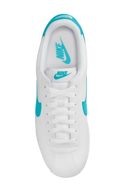 Shop Nike Cortez Sneaker In White/ Dusty Cactus/ Clay