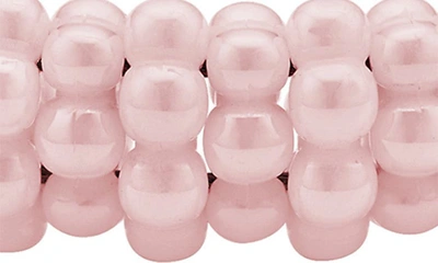 Lagos Pink Caviar Ceramic Beaded Bracelet In Pink