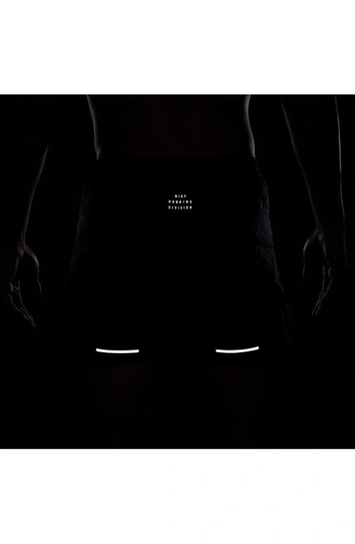 Shop Nike Dri-fit Stride Running Division Shorts In Black/ Black