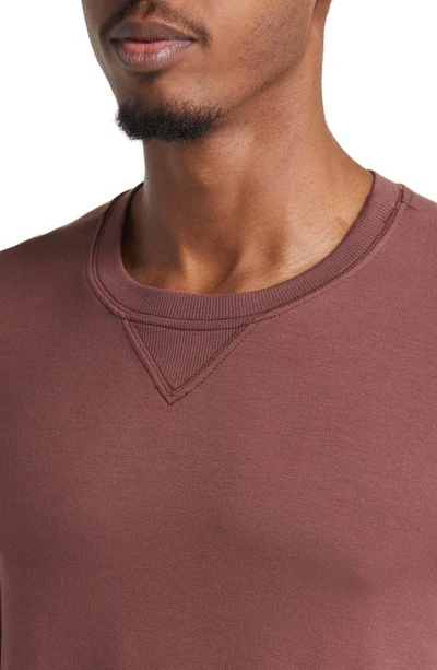 Beyond Yoga Always Beyond Crewneck Sweatshirt In Maple