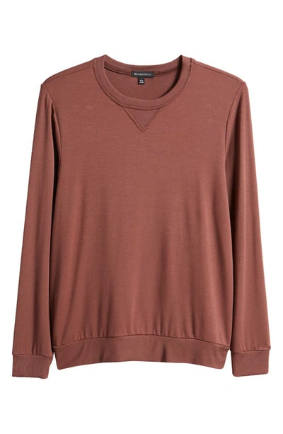 Shop Beyond Yoga Always Beyond Crewneck Sweatshirt In Maple