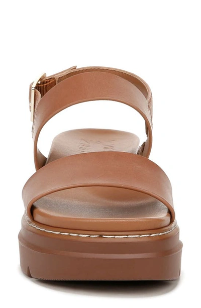 Shop Naturalizer Darry Slingback Platform Sandal In English Tea Leather