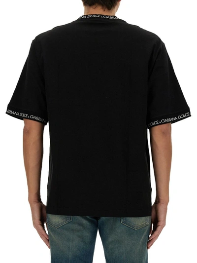 Shop Dolce & Gabbana T-shirt With Logo In Black