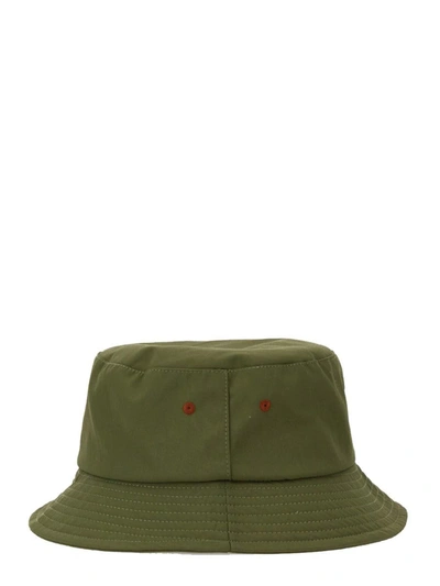 Shop Ps By Paul Smith Ps Paul Smith Zebra Bucket Hat In Military Green