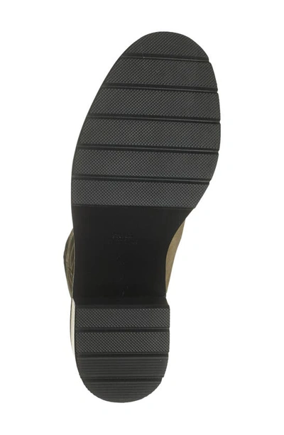 Stuart Weitzman Boulevard Moto Bootie In Khaki