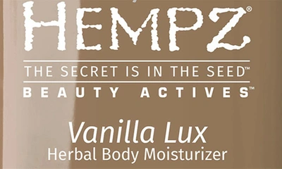 Shop Hempz Vanilla Luxe Herbal Body Moisturizer