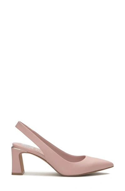 Shop Vince Camuto Hamden Pointed Toe Slingback Pump In Pale Peony