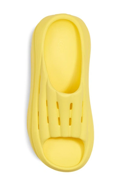 Shop Ugg ® Platform Slide Sandal In Sunny Yellow