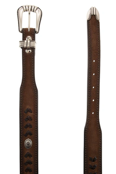 Alberto Luti Burnt Belt In Burned